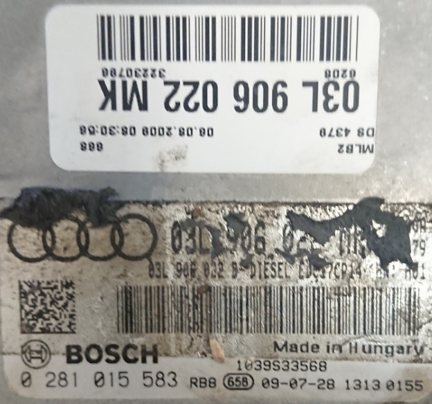 Label for 0281015583 03L906022MK 1039S33568 1037516684 EDC17CP14 Audi A4 2.0TDI CAGA 105kW BENCH <span style='color: #D0021B'>FULL</span>.rar ecu backups