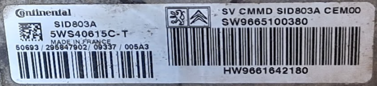 5WS40615C-T 9665100380 9661642180 PO30091000000 SID803A Lancia Phedra 2.0HDI 100kW ORI+noDPF+noEGR FULL.zip