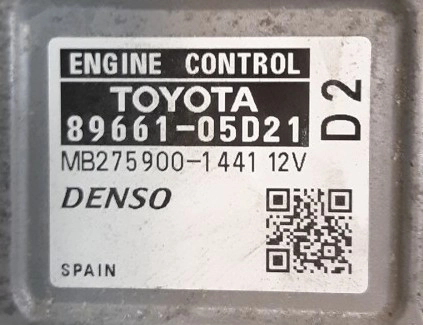 89663-05792 89661-05D21 MB275900-1441 DENSO Toyota Avensis 2.0D 2009 93kw MTgearbox KTAG BDM FULL.rar