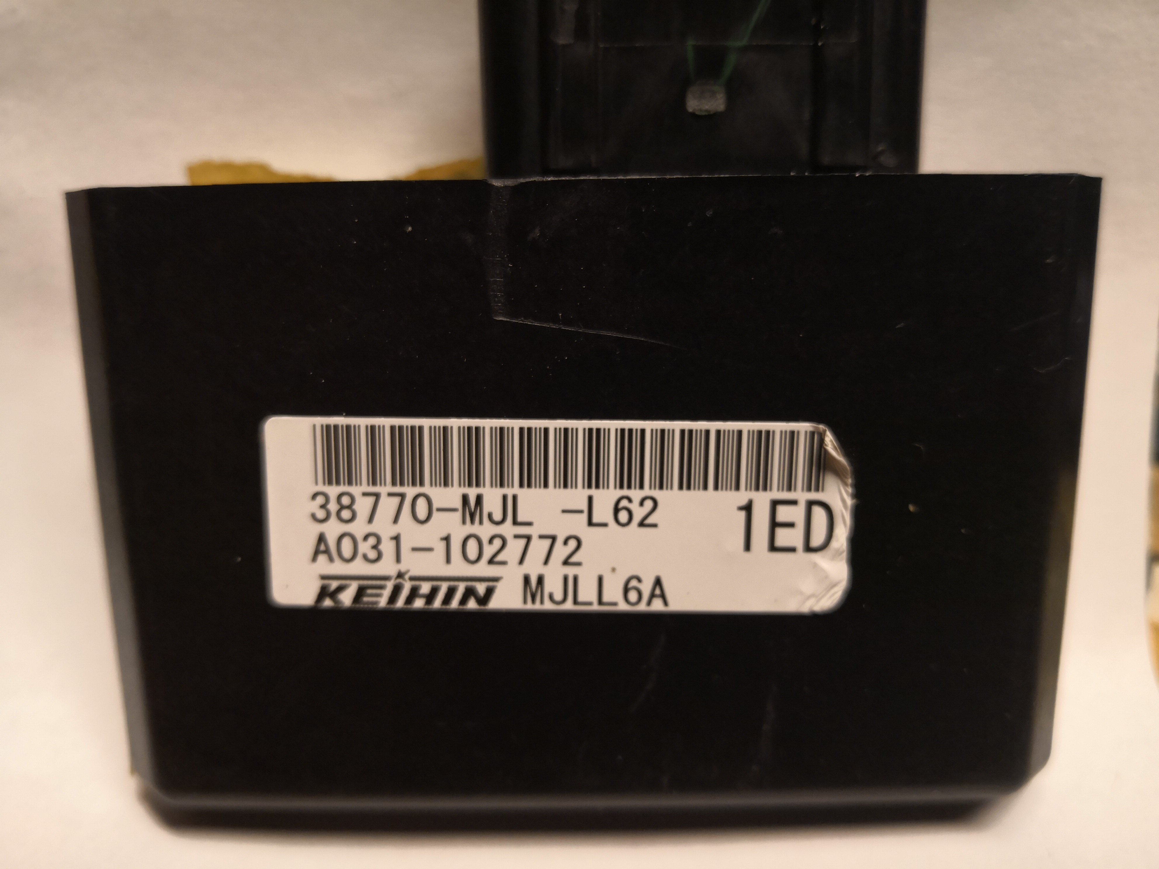 Label for 38770-MJL-L62 A031-102772 KEIHIN HONDA NC750 2014Y LOCATION 93C66 KEY STARTSET <span style='color: #4A6CE2'>EEP</span>.rar ecu backups