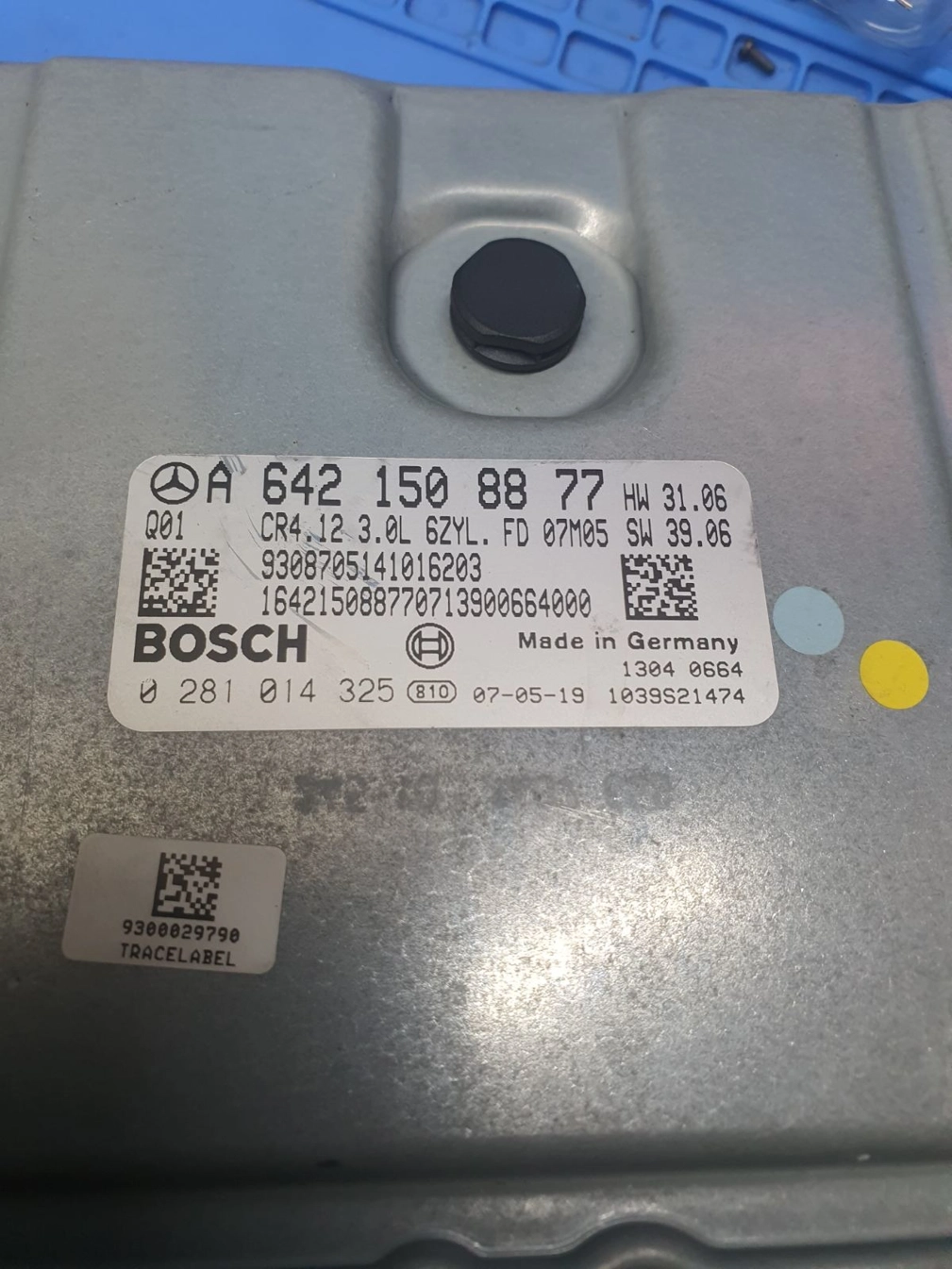 0281014325 A6421508877 HW31.06 SW39.06 CR4.12 1037387855 CR4-642-42P7-211WSA-165kW-PT2R05-DPFxRL-3906x061ME EDC16CP31 MB W211 3.0CDI 2007Y noDPF ATgearbox BENCH FULL.7z