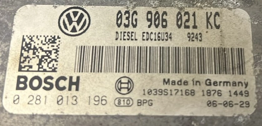 0281013196 03G906021KC 9243 1037382090 EDC16U34 VW TOURAN 1.9TDI 2007Y ORI+noEGR+st1 BENCH FULL.zip