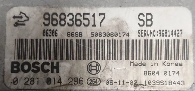 0281017296 96836517SB 5063060174 96814427 EDC16C39 Opel Antara 2.0CDTI 2007 ATgearbox ORI+noDPF+noEGR BENCH FULL.rar