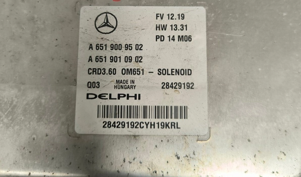 A6519009502 A6519010902 28429192 FV12.19 HW13.31 PD14M06 CRD3.60 MB CLA 2.2CDI 125kW 2014Y ORI+noEGR+noDPF+noFLAPS ATgearbox BENCH FULL.zip
