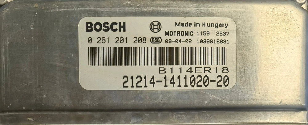 0261201208 21214-1411020-20 B114ER18 M7.9.7 Lada Niva 1.7i 60kW 2009y MTgearbox FULL.zip