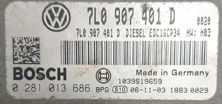 Label for 0281013686 7L0907401D 1037384636 EDC16CP34 VW Toureg 3.0TDI 165kW 2006 ATgearbox ORI+noDPF FGtech BDM <span style='color: #D0021B'>FULL</span>.rar ecu backups