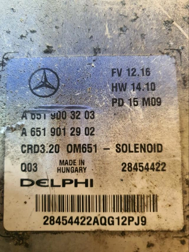 A6519003203 A6519012902 28454422 6519031150 CRD3.2 SOLENOID MB W906 2.2CDI 2015Y ORI+noDPF noEGR BOOT FLASH.rar