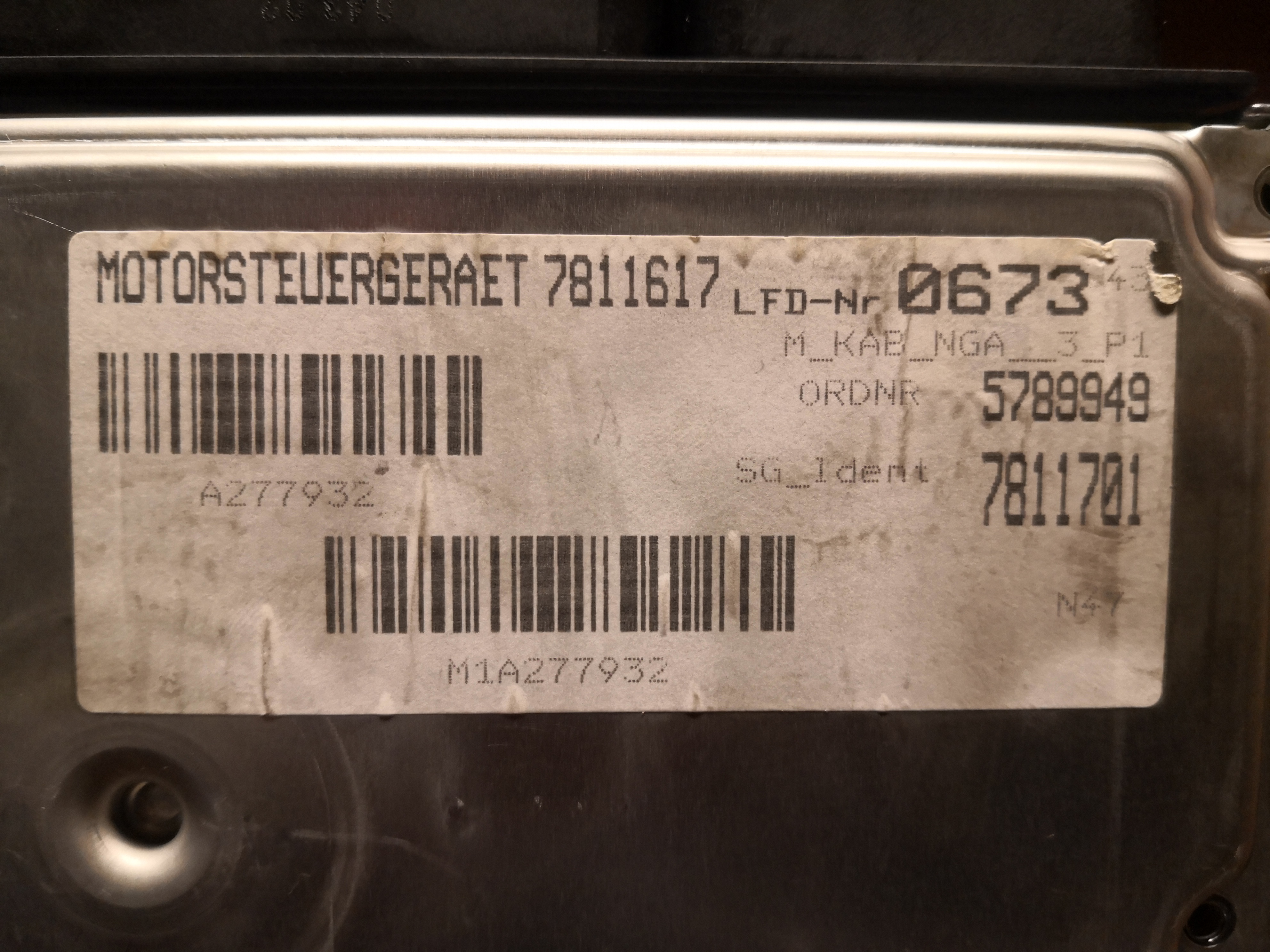 Label for 0281015042 7811701 7811617 5789949 7811701 1037394078 EDC17C06 BMW BENCH <span style='color: #D0021B'>FULL</span>.rar ecu backups
