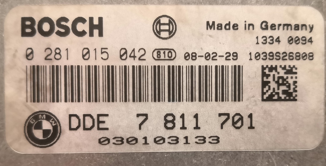 Label for 0281015042 7811701 7811617 5789949 7811701 1037394078 EDC17C06 BMW BENCH <span style='color: #D0021B'>FULL</span>.rar ecu backups