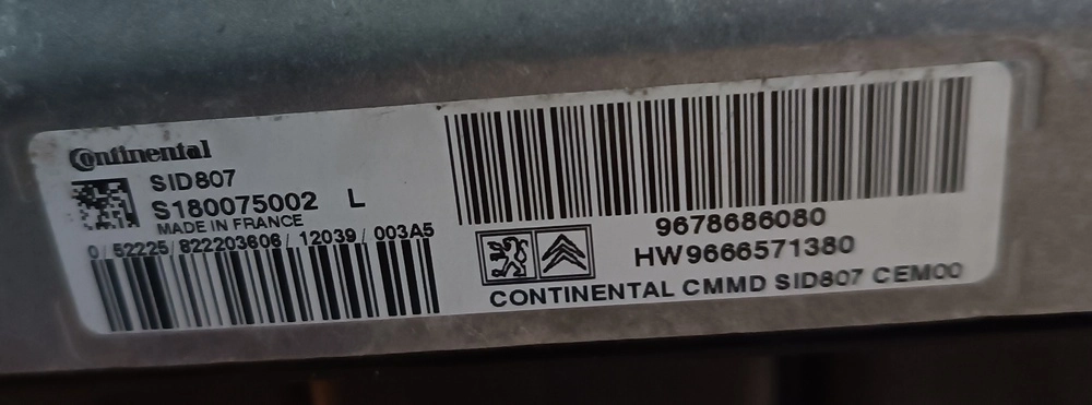 9666571380 S180075002 9678686080 PR062F0000000 SID807 Peugeot 5008 FULL.rar