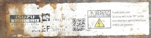 AT22NCLMP30T 898026-8284 MB275800-4764 DENSO Opel Meriva 1.7CDTI ORI+noDPF noEGR IOterminal FULL.rar