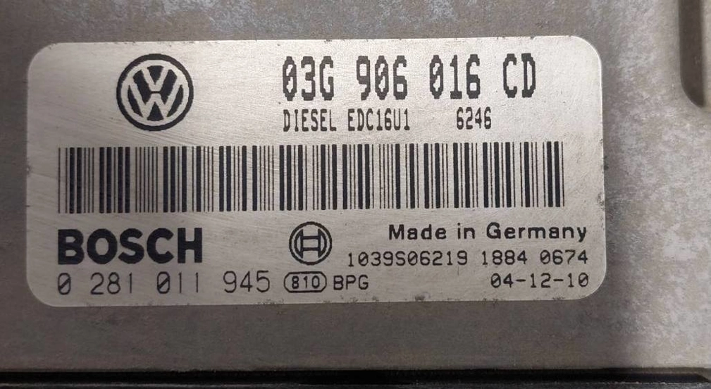 0281011945 03G906016CD 6246 1037371097 EDC16U1 VW Touran 1.9TDI 77kW BKC 2005Y ORI+noEGR+noTVA MTgearbox BENCH FULL.zip