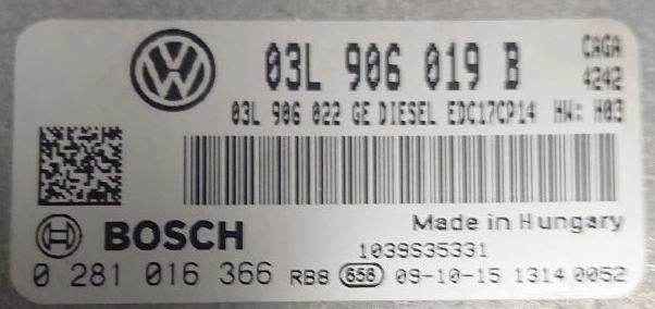 0281016366 03L906019B 9978 03L906022GE 1037563148 EDC17CP14 VW Sharan 2.0TDI CAGA BENCH FULL.rar