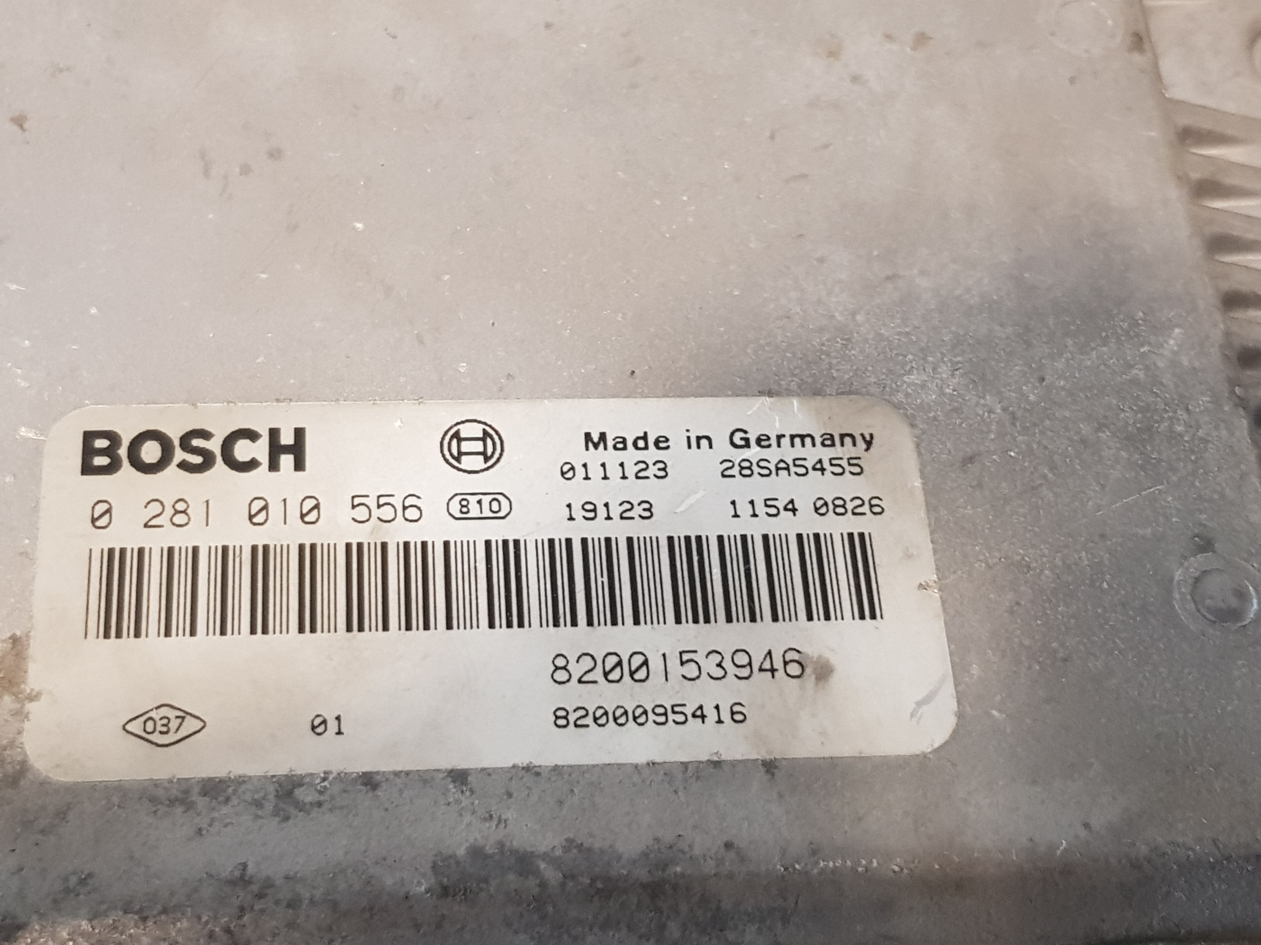 Label for 0281010556 8200153946 1037362720 EDC15c3 Renault Laguna 1.9DCI 2006 MTgearbox noEGR <span style='color: #D0021B'>FULL</span>.rar ecu backups