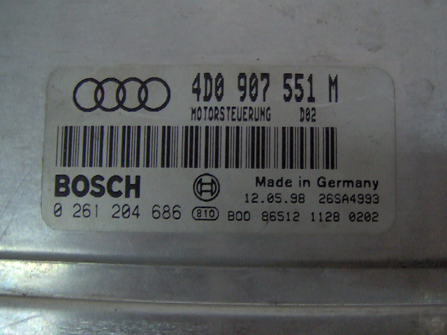 Label for 0261204686 4D0907551M AUDI A8 2.8i 1998Y 24C02 ORI+IMMOOFF <span style='color: #4A6CE2'>EEP</span>.rar ecu backups