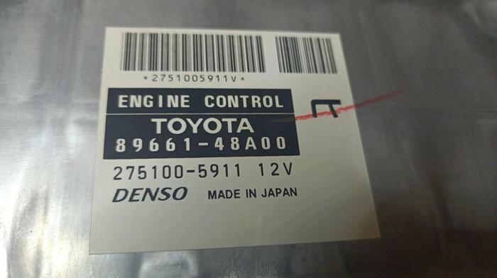 Label for 89663-48670-A 89661-48A00 275100-5911 DENSO Lexus RX350 ORI+E2 evap <span style='color: #D0021B'>FULL</span>.rar ecu backups