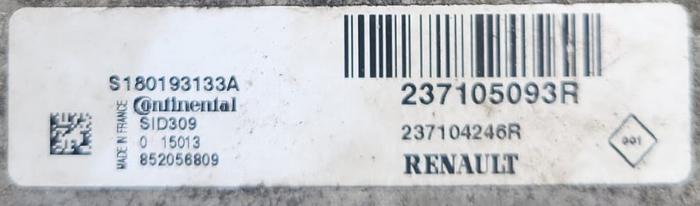 Label for S180193133A 237105093R 237104246R SID309 Renault Scenik FLEX BENCH <span style='color: #D0021B'>FULL</span>.rar ecu backups