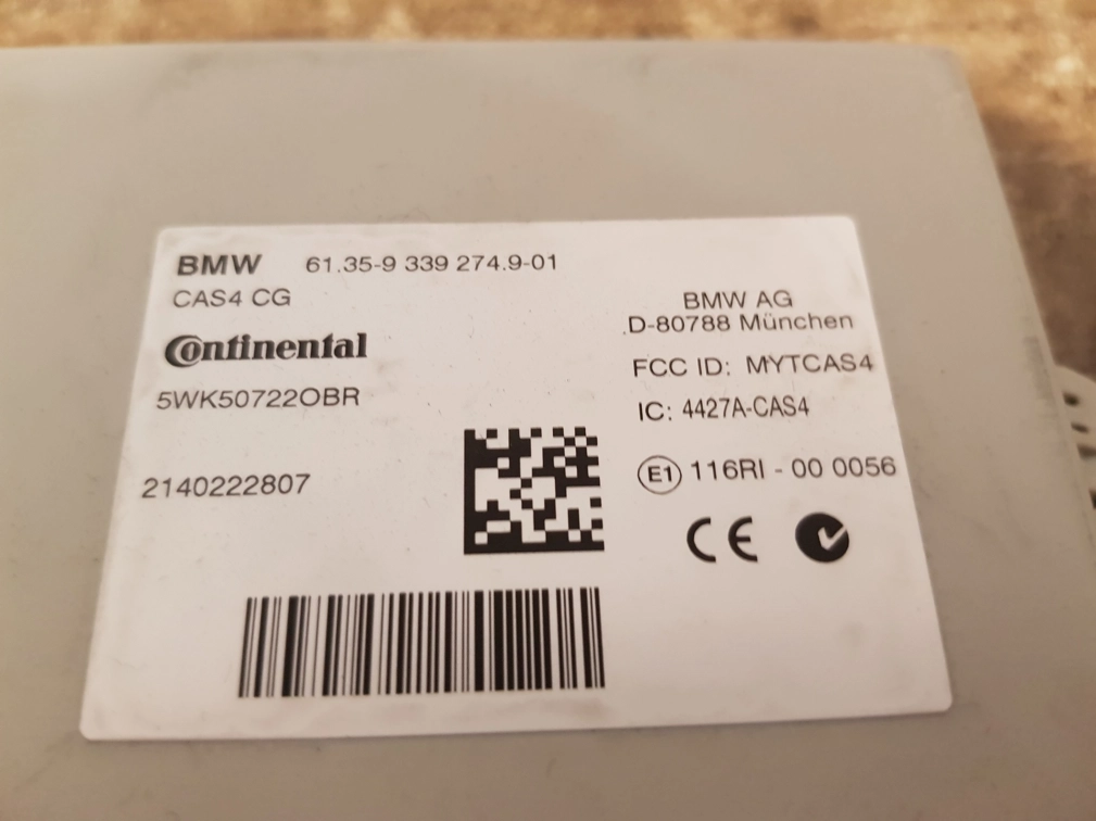 61.35-9339274.9-01 5WK50722OBR CAS4 BMW F10 2014 ATgearbox 5M48H MPPAD FULL.rar