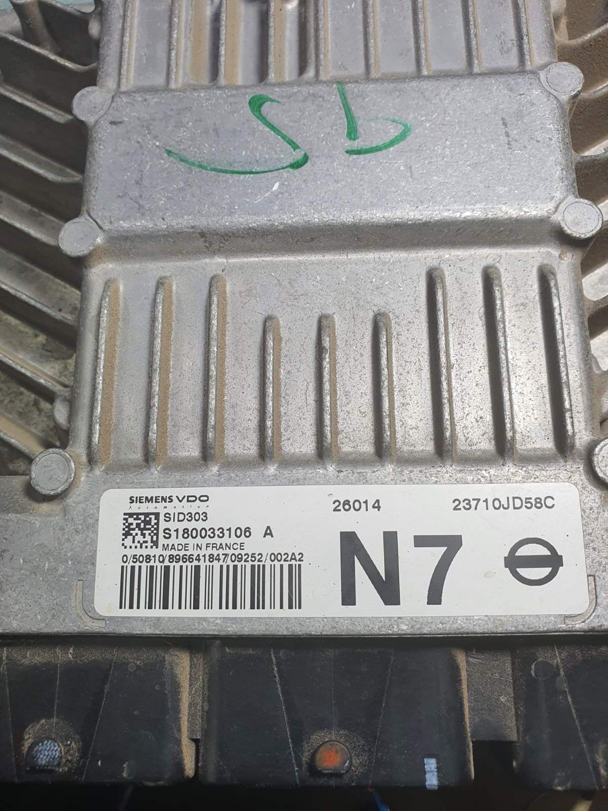 Label for S180033106 23710JD58C JD580 JD58C JD58D SID303 NISSAN QASHQAI 1.5DCI 2009Y ORI+noDPF MTgearbox KTAG <span style='color: #D0021B'>FULL</span>.7z ecu backups