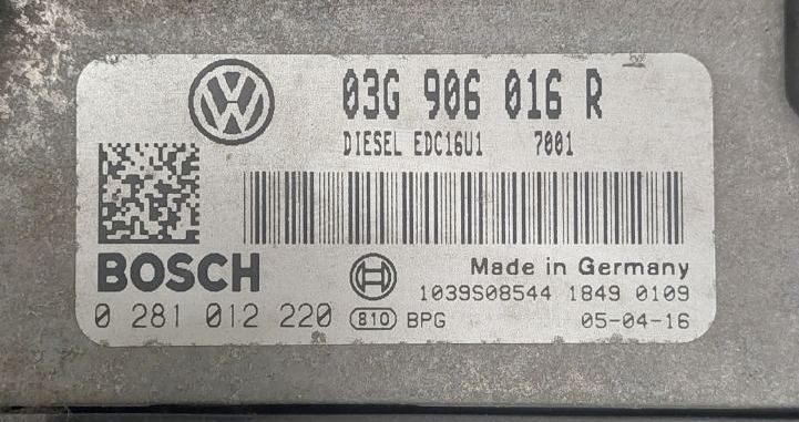 Label for 0281012220 03G906016R 7001 1037374183 EDC16U1 VW GOLFV 77kW 2005Y BENCH <span style='color: #D0021B'>FULL</span>.rar ecu backups